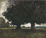 Figures Under a Tree